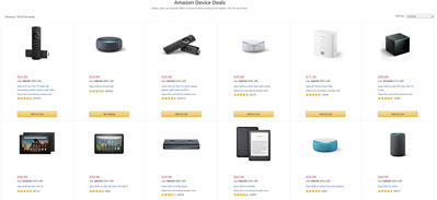 Amazon Device Deals for Summer 2020