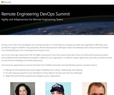 Remote Engineering DevOps Summit