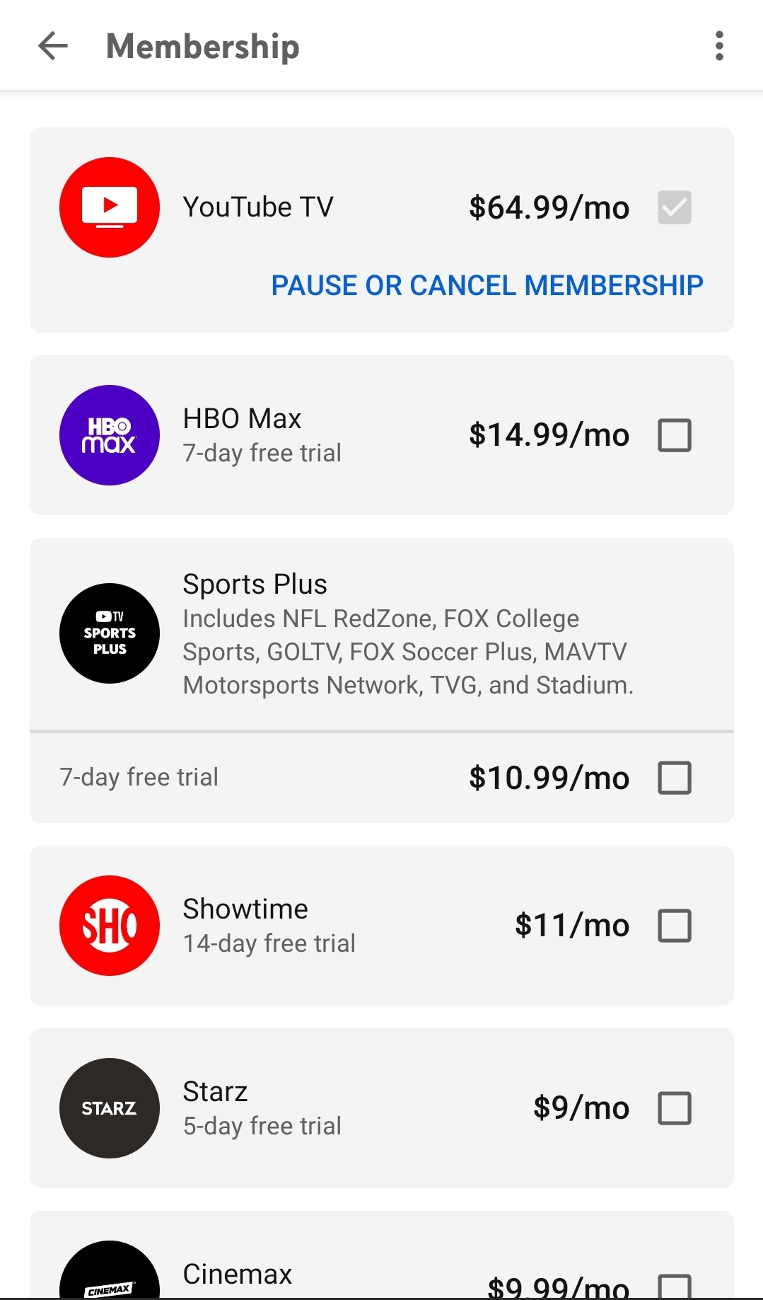 youtube tv have nfl redzone