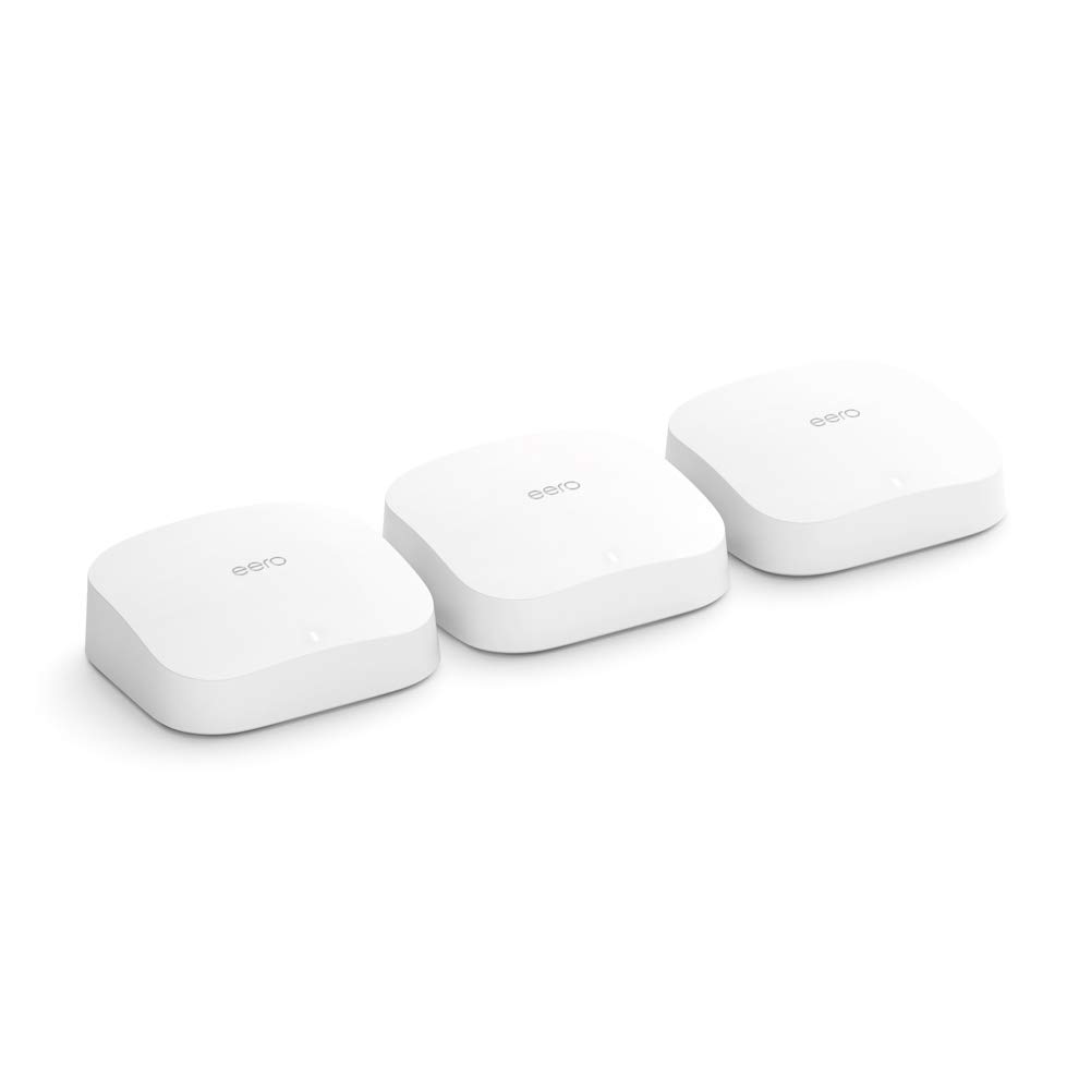 eero Pro 6 3-Pack also available as single and 2-pack