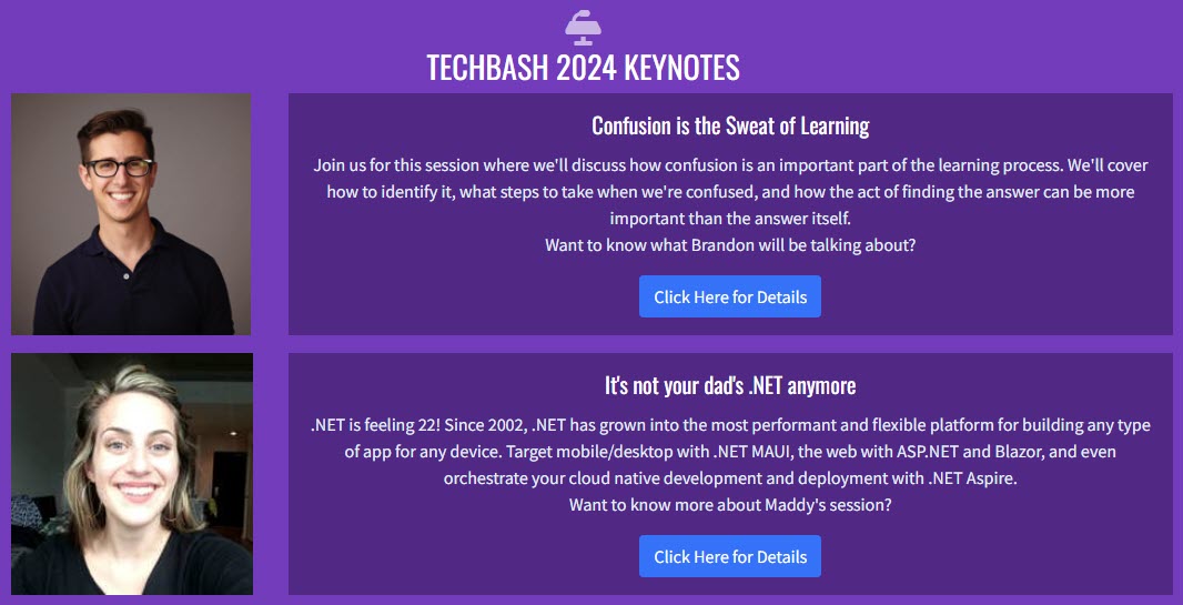 TechBash 2024 Keynotes
